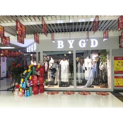 商場實(shí)體店鋪展示